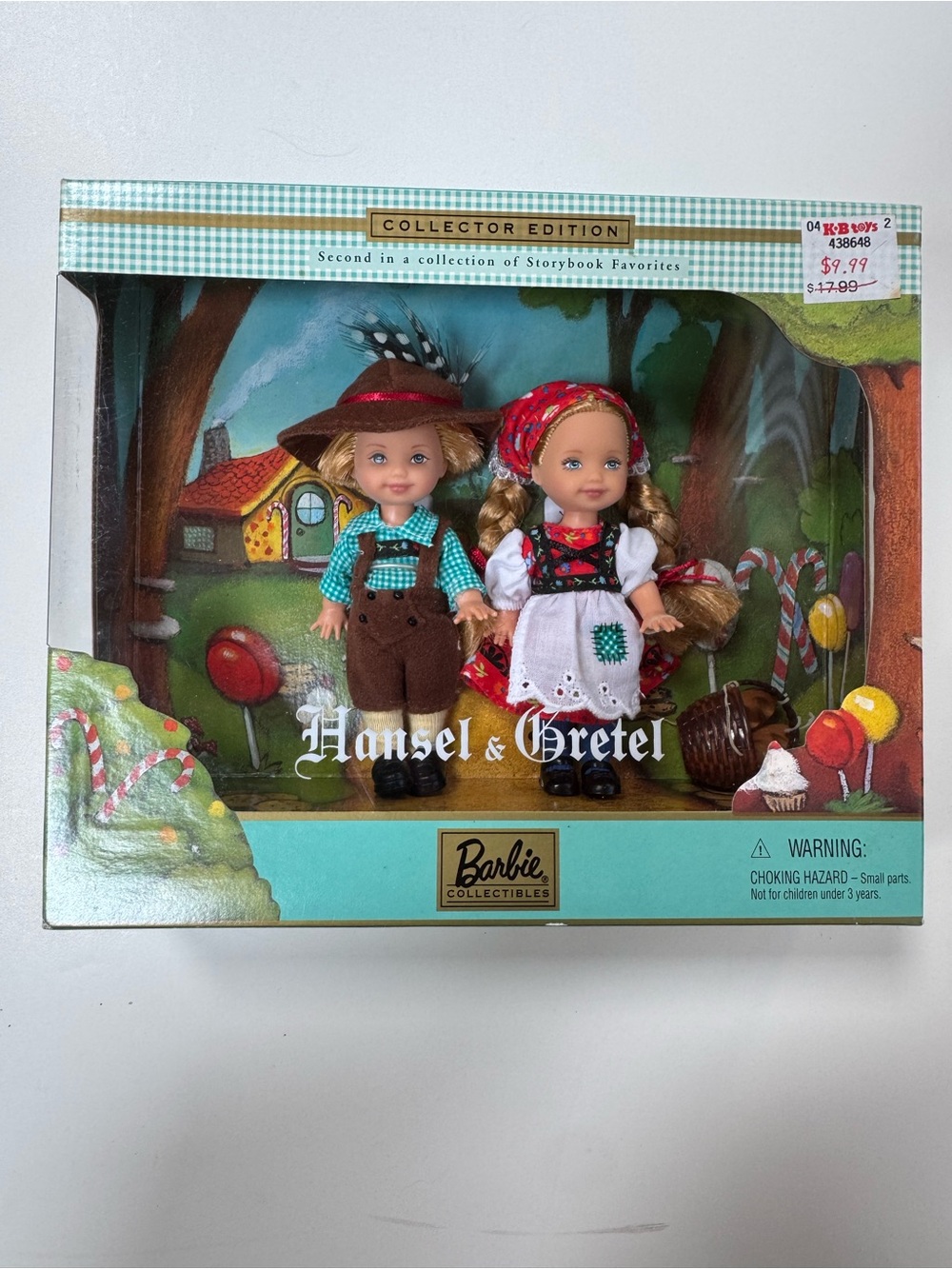 2000 NRFB Mattel Hansel & Gretel Tommy and Kelly Doll Set Vintage Barbie